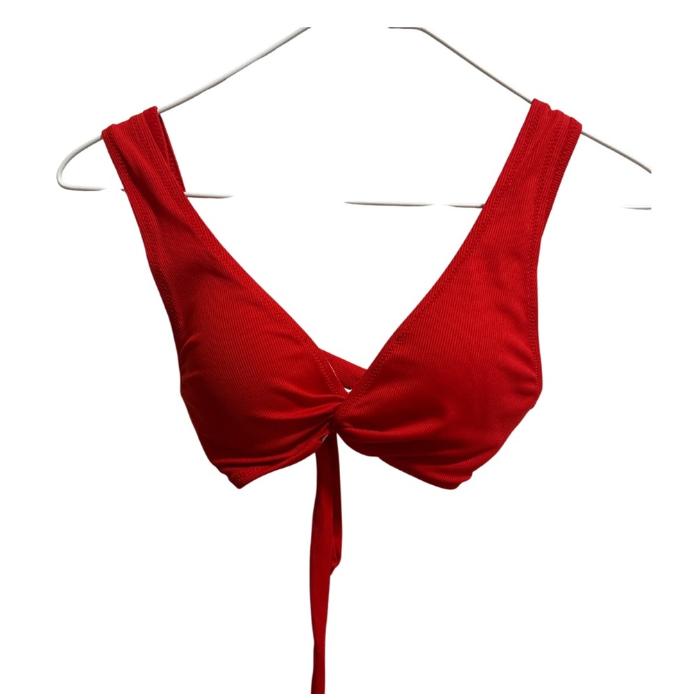 Red bikini top Sz:32 B